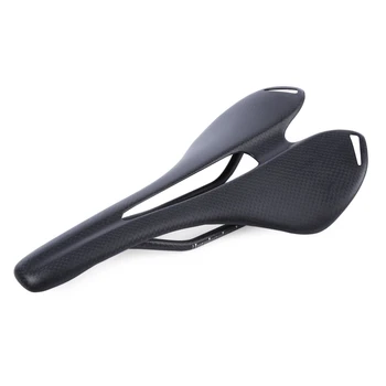 

Ultralight Full Carbon Saddle Bicycle Vtt Racing Seat Wave Road Bike Saddle For Men Sans Cycling Seat Mat Bike Spare Parts