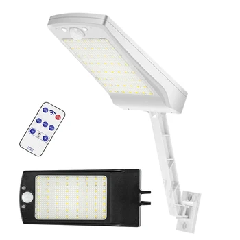 

Ultra-thin 56 LED Solar Garden Lamp Outdoor Three Modes Waterproof Fence Power Street Wall