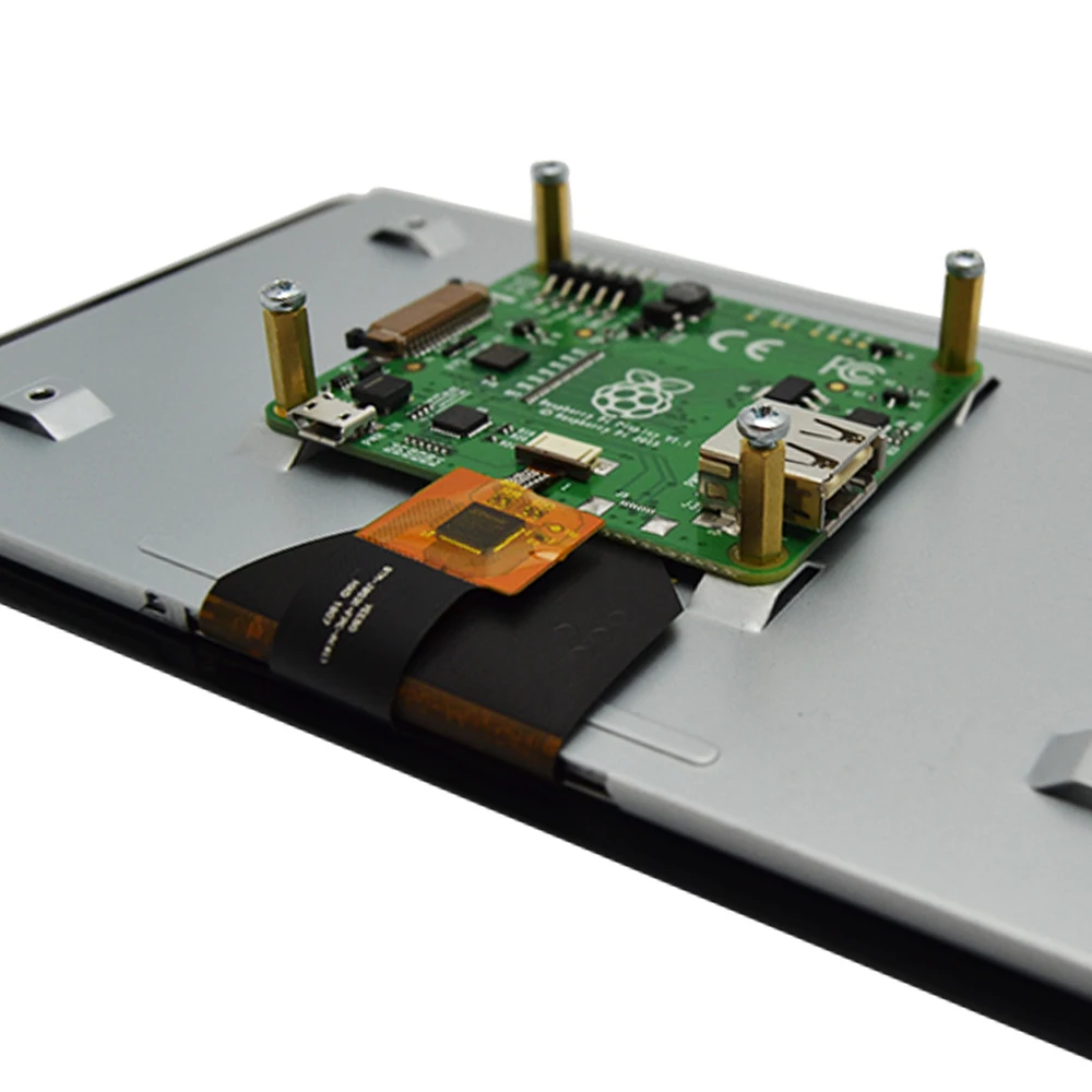 Оригинальный официальный малиновый Pi 7 дюймовый TFT ЖК сенсорный экран монитор