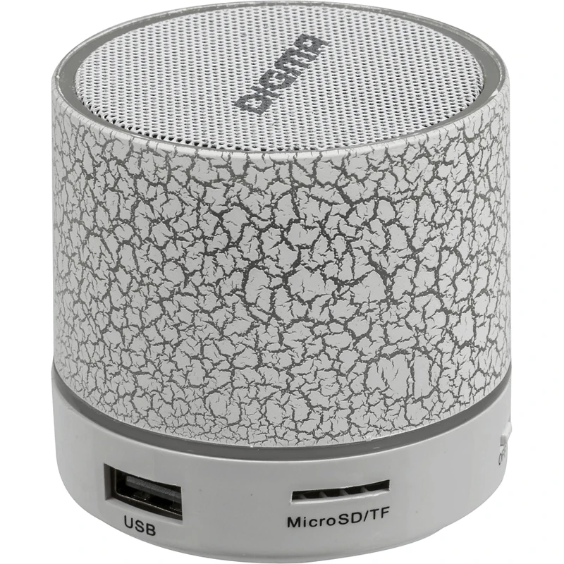 Колонка порт. Digma S-12 белый 3W 1.0 BT/USB 300mAh(SP123W