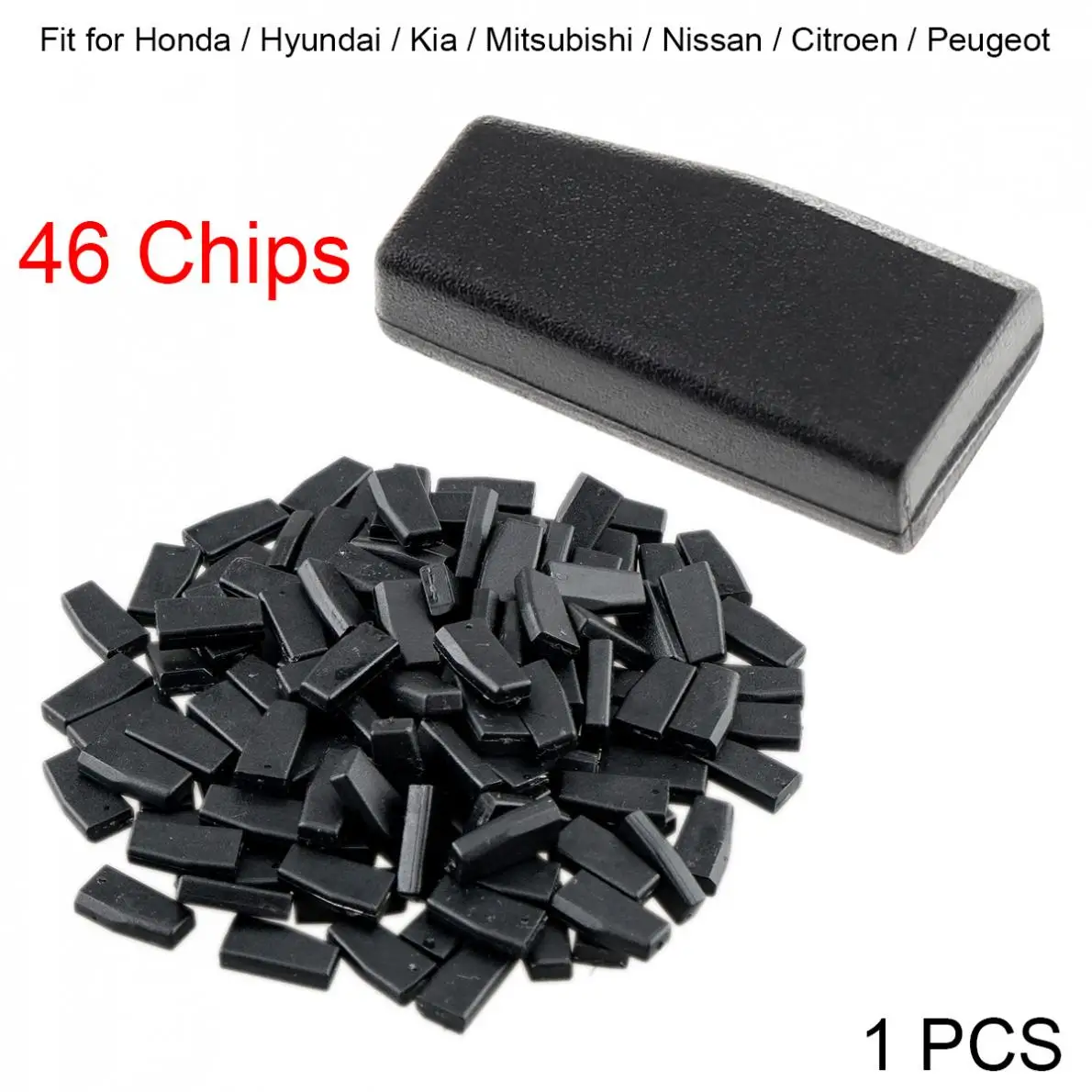 1 Pcs Blank ID46 PCF7936 CarCarbon Chip Auto Key Transponder Chips Fit for Honda Hyundai Kia Nissan Citroen Peugeot