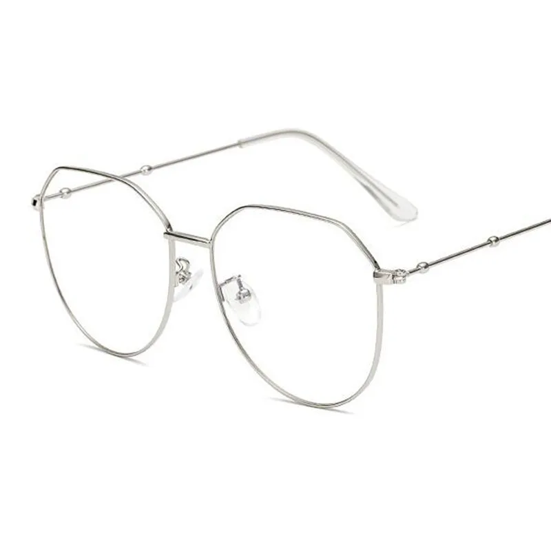 Metal Irregular Polygon Myopia Eyeglasses Women Men Prescription Spectacles Eyewear -0.5 -0.75 -1 -1.25 -1.5 -2 -2.5 -3 -3.5 -4 3
