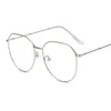 Metal Irregular Polygon Myopia Eyeglasses Women Men Prescription Spectacles Eyewear -0.5 -0.75 -1 -1.25 -1.5 -2 -2.5 -3 -3.5 -4 3