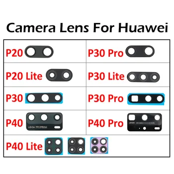 

10pcs/lot Back Rear Camera Glass Lens Cover With Adhesive For Huawei Honor 10 P20 P30 P40 Pro Lite