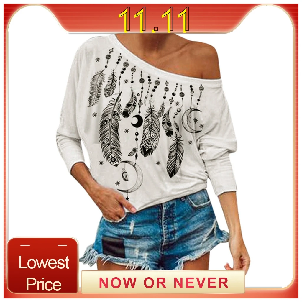 Новое поступление 2019 женская блузка с рукавом летучая мышь свободная Однотонная