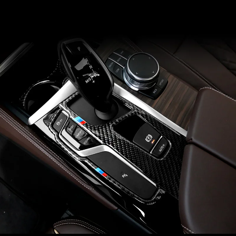 Углеродное волокно для BMW 5 серии G30 G38 6GT внутренняя коробка переключения передач