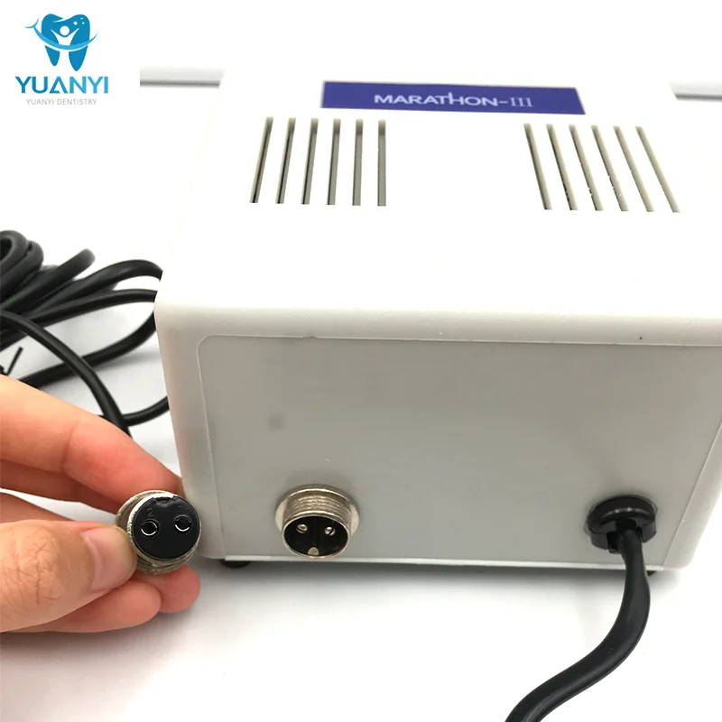 Dental Micro Motor 35000 RPM E Type Polishing Electric Polisher Handpiece Micromotor Polisher N3 for Dental Lab