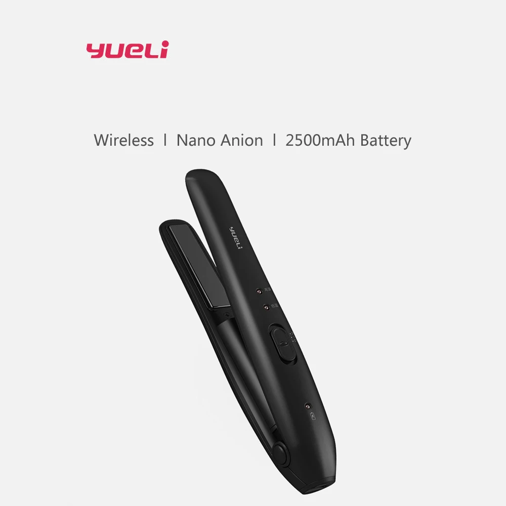 Yueli sem Fio Alisador de Cabelo Pente sem Fio Led para Viajar Xiaomi Mini Bateria Power Bank Indicador - 2500mah 1 Xiaomi yueli sem fio mini alisador de