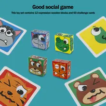 Jouets en bois éducatifs Montessori, Puzzle pour enfants, apprentissage préscolaire, enseignement de l'intelligence, nouvelle collection
