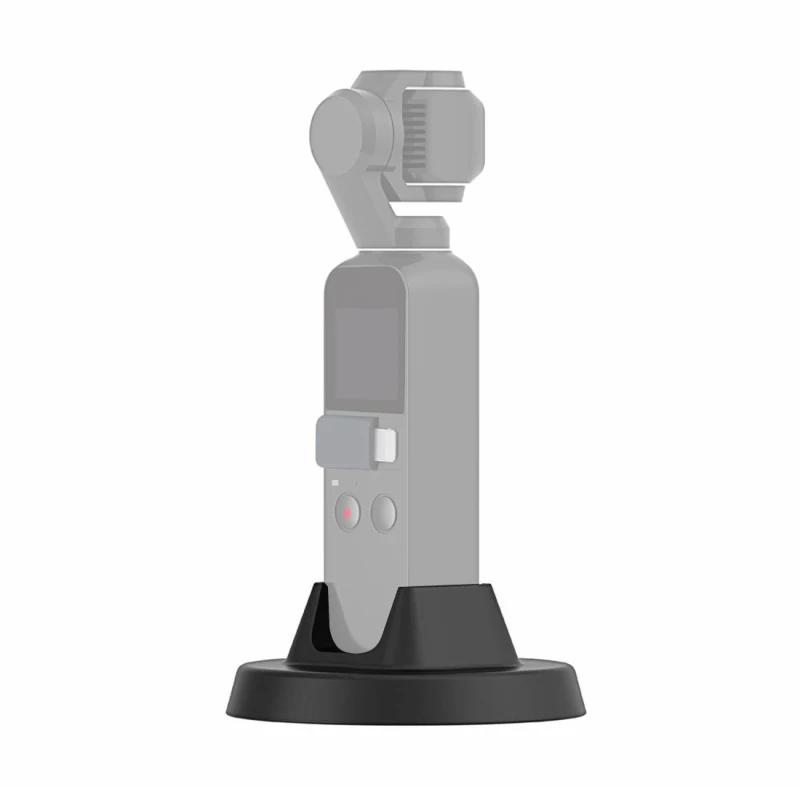 PULUZ для DJI Osmo карманное зарядное устройство Зарядная база фиксированный держатель Настольная подставка usb type-C для Dji Osmo карманные аксессуары шарнирное крепление