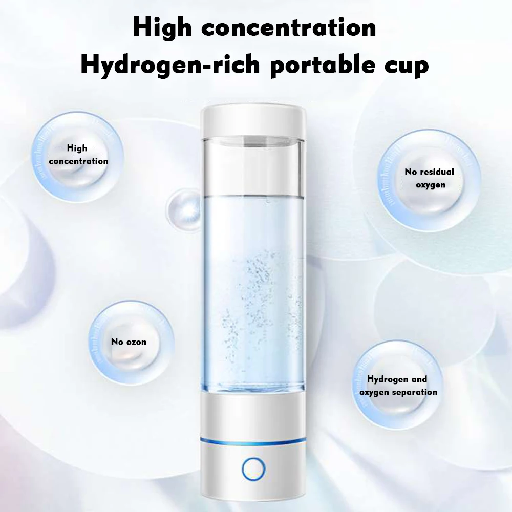 

Portable Hydrogen-Rich Cup Rechargeable Ion Water Generator Hydrogen-Rich Water Cup Generator Water Glass Cup