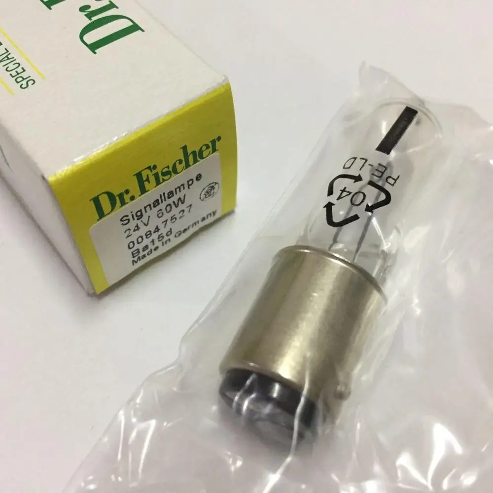 Галогенная лампа Dr.Fischer 24 В 60 Вт ba15d 00847527 Q60T4/CL/DC | Лампы и - Цена: 3 036,50 руб.