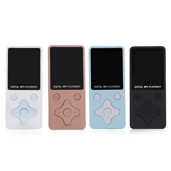 

speaker Mini USB Clip LCD Screen MP4 Media Player Support 32G TF Card Ultra thin Lossless Sound 1.8'' Mp4 Player with FM E-book