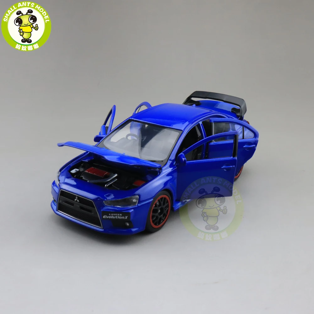 1/32 JACKIEKIM Mitsubishi Lancer EVO X 10 BBS RHD литая модель автомобиля игрушки для детей Подарки для мальчиков девочек