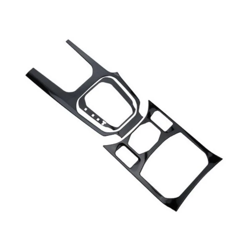 A Style black Tonlinker интерьерная Автомобильная панель передач, чехол, наклейка для GWM Haval H6-19, автомобильный Стайлинг, 3 шт., крышка из нержавеющей стали, наклейка - Название цвета: A Style black