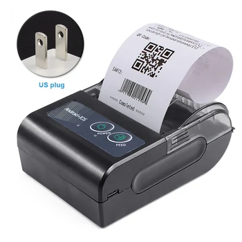 

58mm Mobile Phone Thermal Printer Business Portable High Speed Restaurant Wireless Bluetooth Rechargeable For IOS For Android