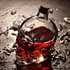 WHYOU Glass Skull Seal Wine Bottle Storage Bubble Creative Dispenser Halloween Gifts Juice Container 4