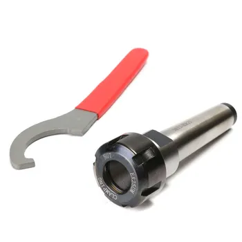 

Mt3 Er25 M12 Collet Chuck Holder Fixed Cnc Milling Turning Tools + 1Pc Spanner