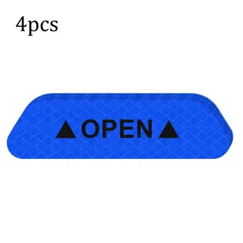 

Open The Door Stickers Reflective Stickers Safety Warning Stickers Open Reflective Film Car Door Anti-Collision Strip