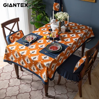 

Nordic Luxury Table Cloth Chenille Tablecloth Rectangular Tablecloths Dining Table Cover Obrus Tafelkleed mantel mesa nappe