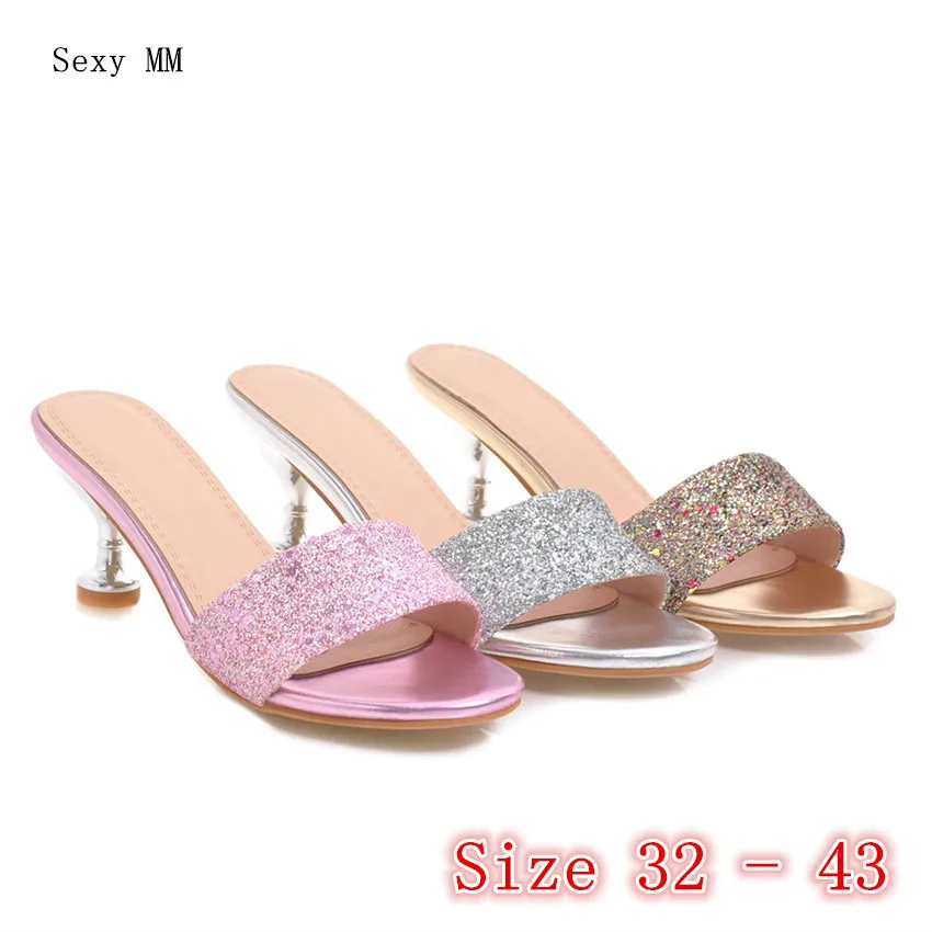 

Gladiator Sandals Women High Heels Summer Pumps Slingbacks Shoes Woman High Heel Sandals Small Plus Size 32 33 34 - 40 41 42 43
