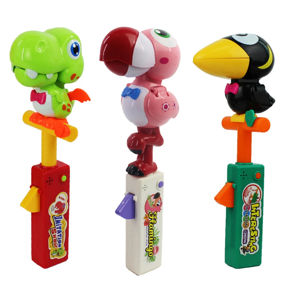 Голосовая запись говорящая игрушка Toucan имперсонаторы Игрушка Дети аудио запись животное лягушка индукция Голосовое управление