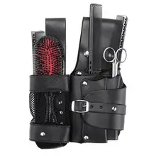 Профессиональный салон Парикмахерские ножницы для волос сумка PU ножницы зажим ножницы сумки инструмент Парикмахерская кобура Чехол держатель ремень сумка для инструментов