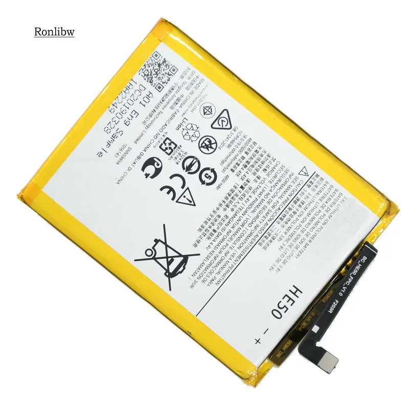 Ronlibw 5 шт. HE50 Замена Батарея для Motorola Moto E4 плюс XT1773 XT1775 XT1770 XT1771 XT1774 XT1776 moile телефона