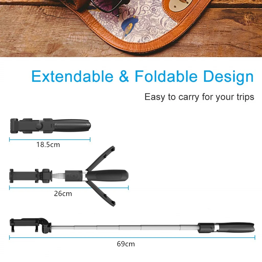 Mini 3 In 1 Selfie Stick Tripod With Bluetooth Remote Shutter Extendable Selfie Tripod Cell Phones Tripod Stand Universal Mini 3 In 1 Selfie Stick Tripod With Bluetooth Remote Shutter Extendable Selfie Tripod Cell Phones Tripod Stand Universal