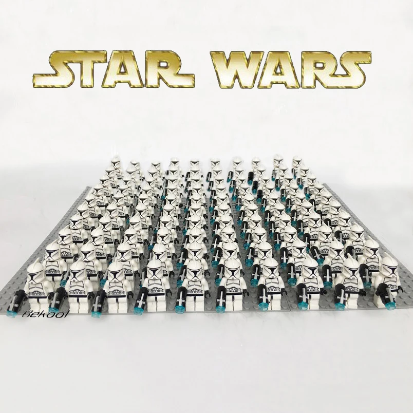 Новинка 100 шт./лот, Звездные войны, серия 8, первый заказ, trooper sw667, совместимый 75166, детские игрушки - Цвет: JR-SW442 No base