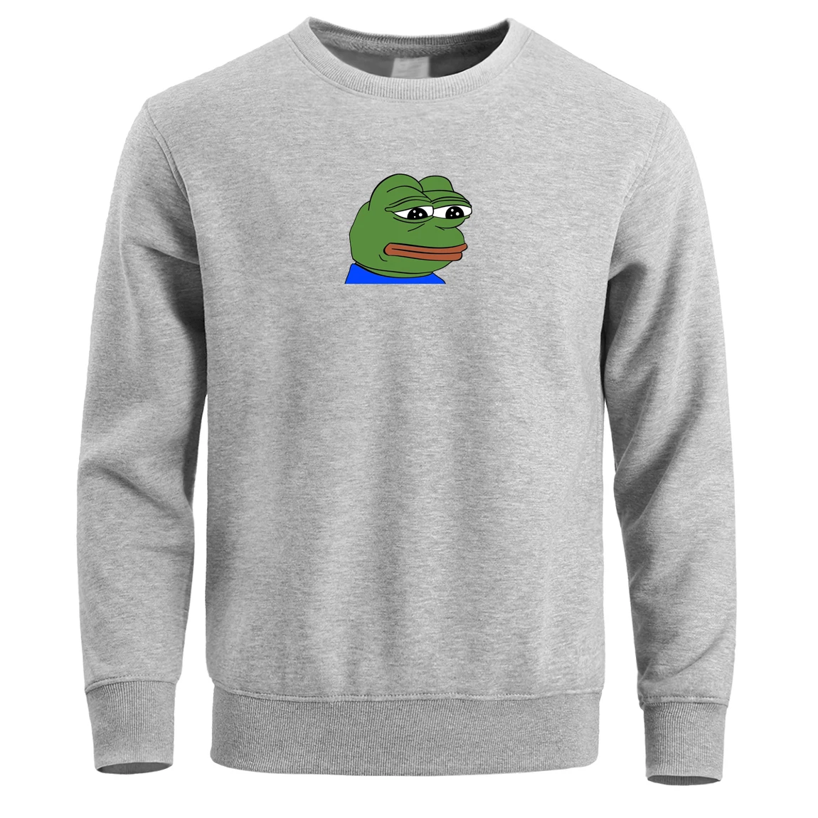 

Sad Frog Funny Hoodies Men Pullover Angry Male Bad Feels Good Man Hoodie Sweatshirt Men Winter Fleece Hoody Sweatshirts Crewneck