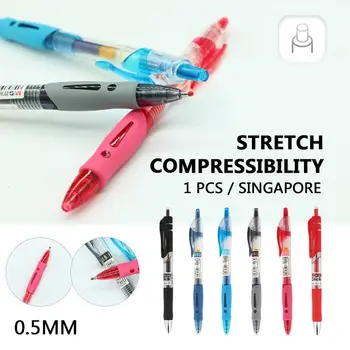 

0.5mm Retractable Rollerball Pens 0.5mm Gel Pen Gel Ink Pen Creative Drafting Handmade School 360° Smooth Student Stationery