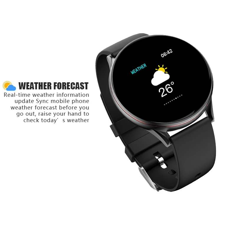 LIGE 2020 New Smart Watch Men and Women Heart Rate