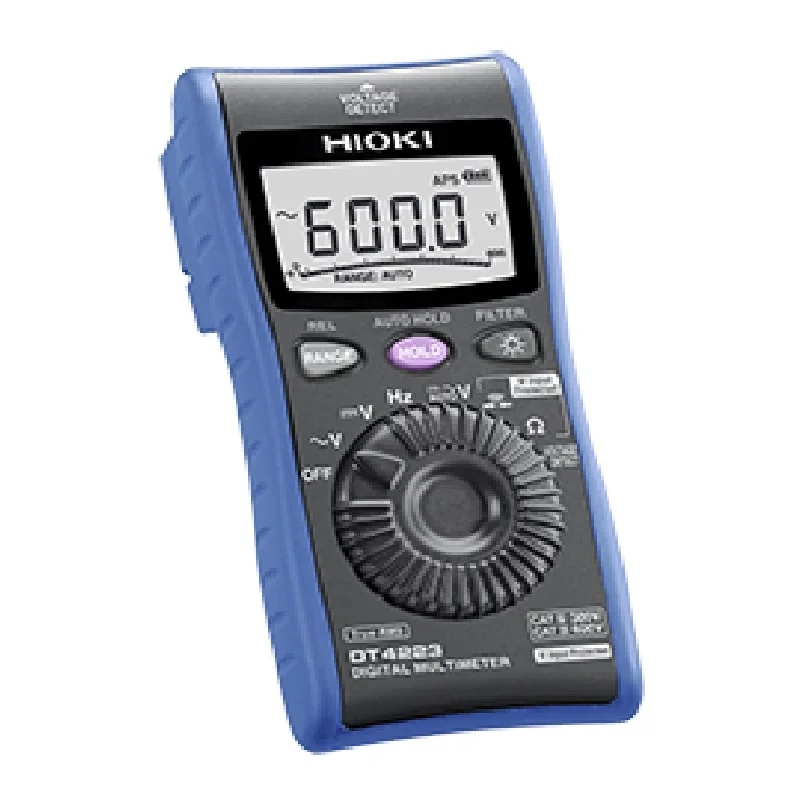 

HIOKI DT4223 Compact Multimeter Digital Display Pocket DMM Digital Multimeter Electroscope Function