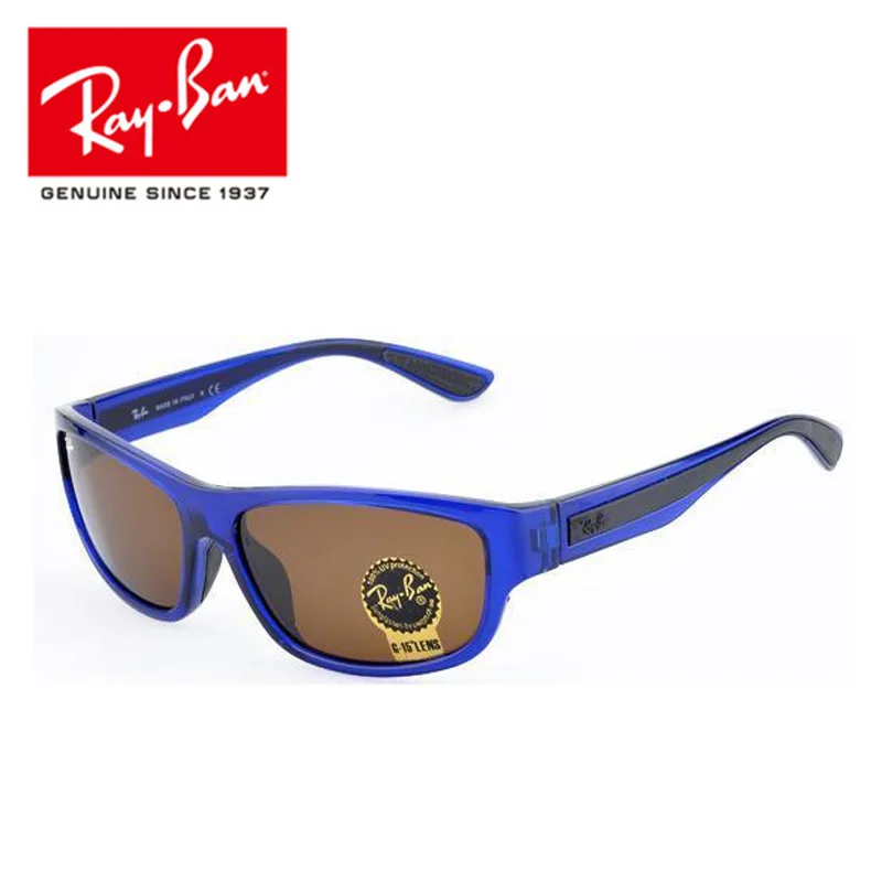 Original RayBan RB4196 Outdoor Glassess UV400 Mirror Male Sun Glasses Women For Men Oculos RayBan Men/Women Retro