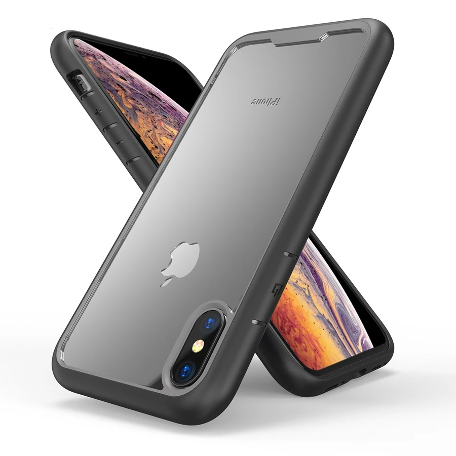 Для iPhone X XS Max XR 7 8 6 6s Plus чехлы из ТПУ бампер прозрачная задняя крышка защитный чехол Защита от падения царапин
