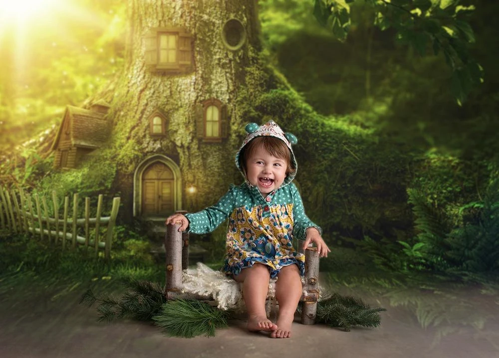 Mehofond Photography Backdrop Fairytale Old Tree Hole Newborn Baby Shower Background Birthday Party Backdrop Studio Photo Prop Background Aliexpress