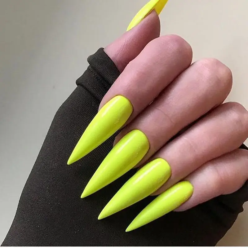 glossy-17-076-3 Матовая Форма гроба Nep Nagels короткая балерина поддельные ногти искусственные матовые нажмите на ногти с искусственной Ongle Adhesif Kuku Palsu - Цвет: glossy-17-076-3