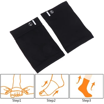 

2PCS Comfortable Shoes Orthopedic Pad Insole Flat Feet Relieve Pain Silicone Gel Arches Footful Orthotic Arch Support Foot Brace