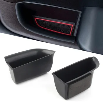 

ABS Car Front Door Storage Box Organizer Container Holder 1Pair For Toyota Highlander 2015 2016 2017 2018 2019 Left Driver