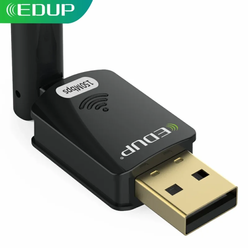 Receiver Adapter Usb-Network-Card 6dbi-Antenna MT7601 Edup Wifi Wi-Fi PC Laptop 150mbps