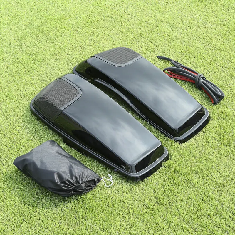 Tapa De Altavoz Tipo Alforja Lisa Para Harley Touring Flh Fl | Meses