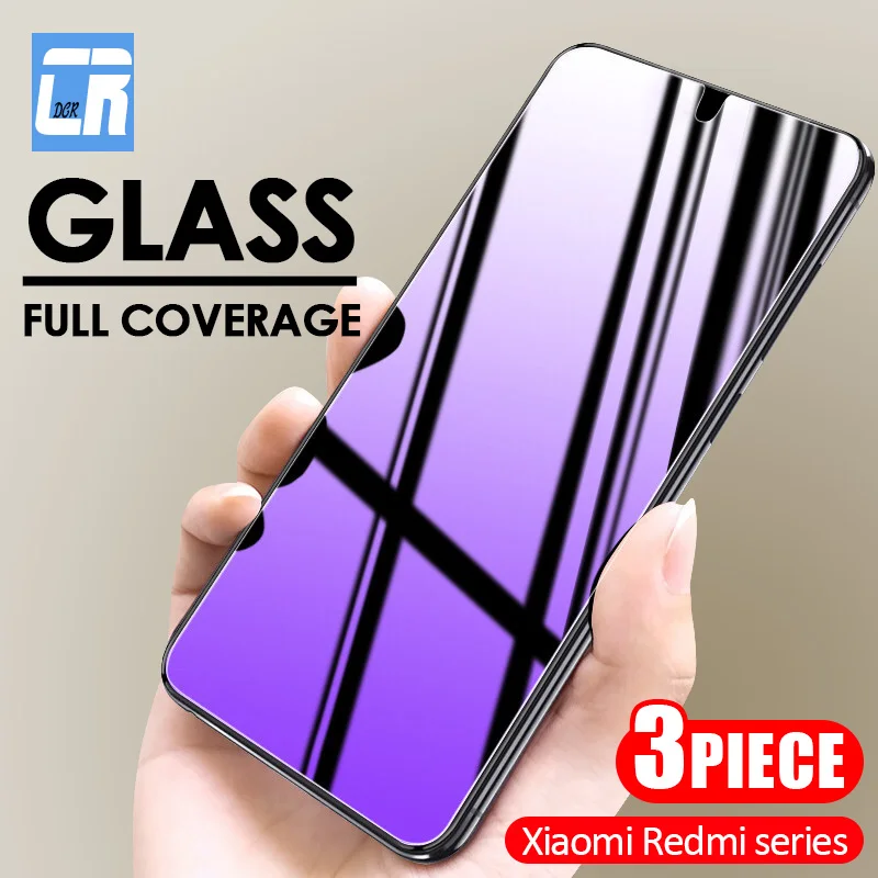 Закаленное стекло для Xiaomi Redmi Note 10 9 9s 10s 8 7 6 5 K30 K40 Pro Max 8A 9A Защитное экрана с защитой