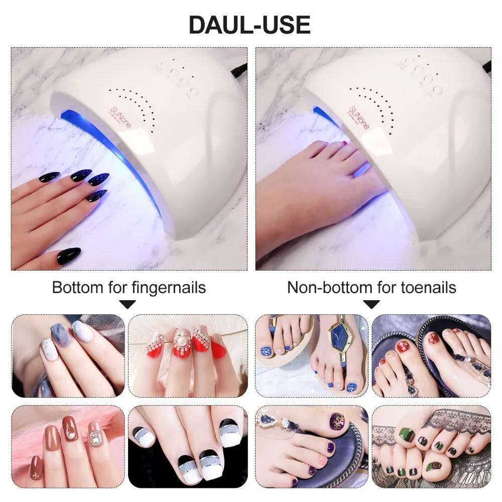 УФ лампа для сушки гель лака ногтей 48 Вт|Сушилки ногтей| |