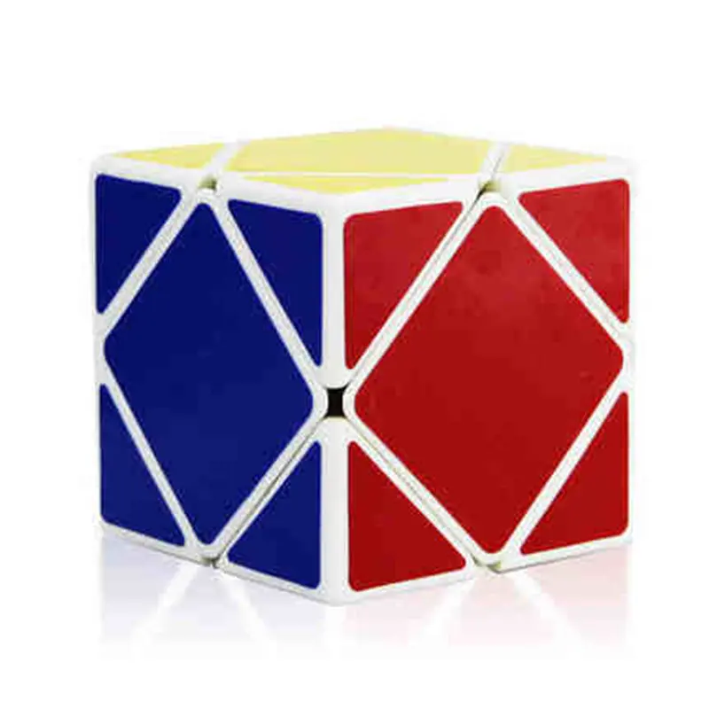 Skewb магический куб 3 3 Cubo Magico Professional ручные бесконечные Развивающие игрушки для детей куб Cubo Magico Skewb EE50MF - Цвет: White