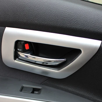 

For Suzuki SX4 S-Cross 2014-2019 Matte Interior Side Door Bowl Frame Decor Trim ABS Car Accessories 4PCS
