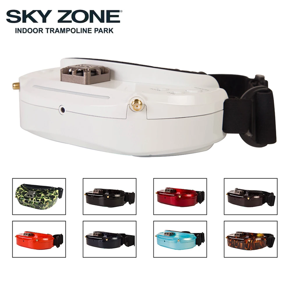 Skyzone SKY03O/SKY03S 5,8 ГГц 48CH разнообразие FPV очки поддержка OSD DVR HDMI с головным трекером светодиодный вентилятор для радиоуправляемого дрона