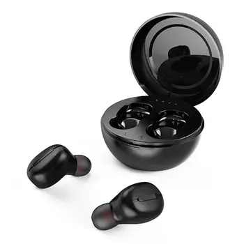 

S8 Bluetooth 5.0 Wireless Earphones Noise Cancelling Sports Earbuds with Charging Case and Cable Compatible for iOS Android