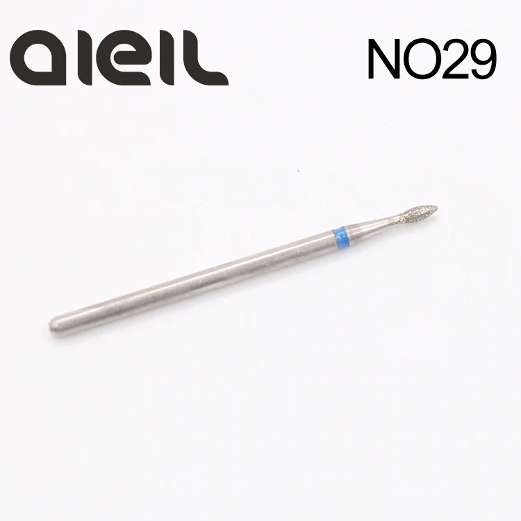 29 Алмазные фрезы для маникюра аппарат для маникюра дрель для ногтей алмазный резак для кутикулы для ногтей сверлильный станок резак для педикюра - Цвет: 29