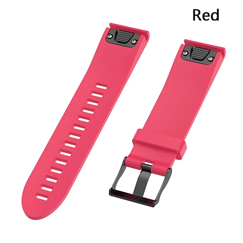 Силиконовый ремешок для Garmin Fenix 6S 5s plus Смарт-часы аксессуары замена браслета петли легко установить с инструментами - Цвет: Red